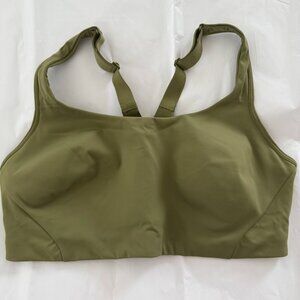 lululemon All Powered Up Bra *Medium Support - Bronze Green 38D